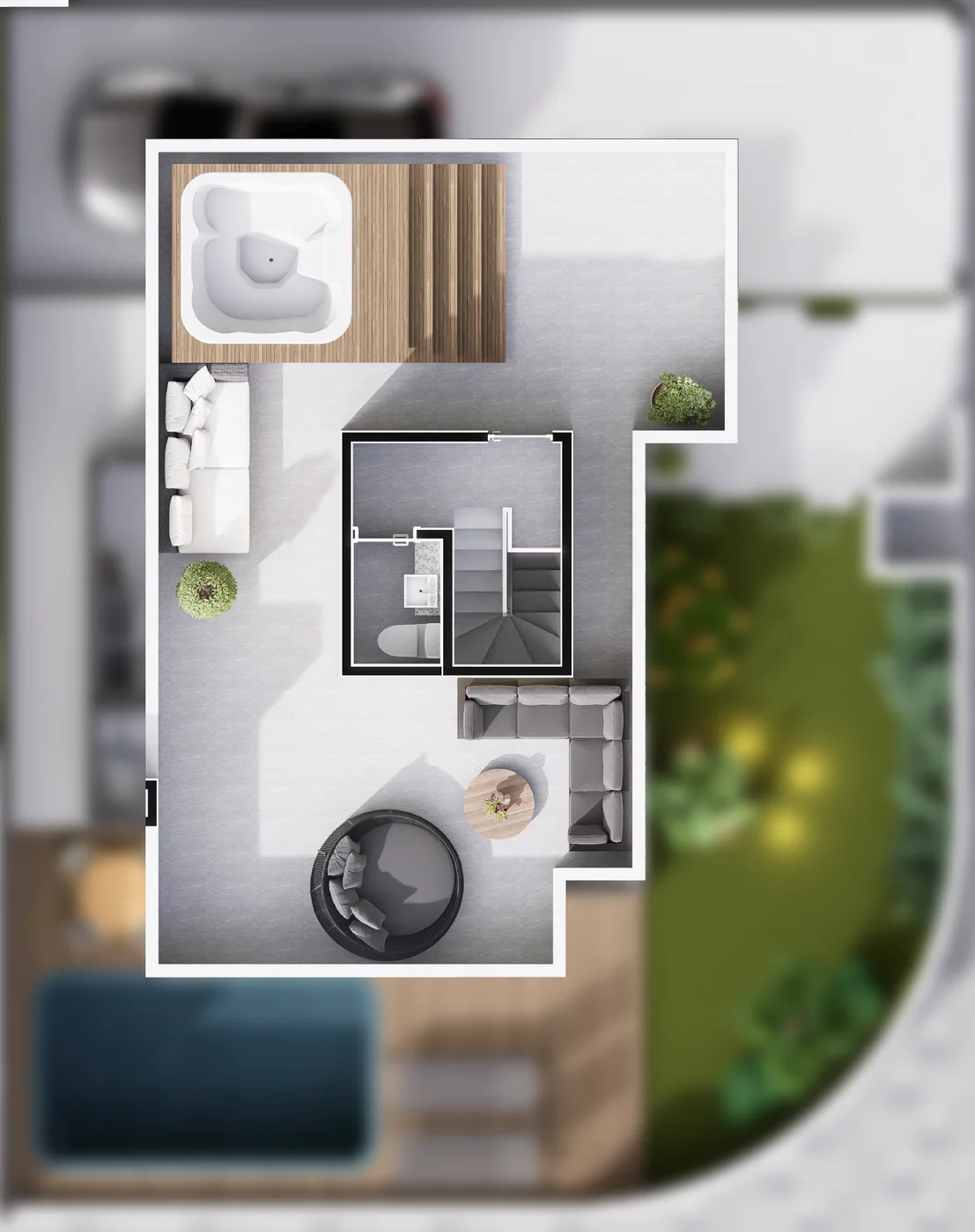 Casa 01 · Terraço · 67,27 m²