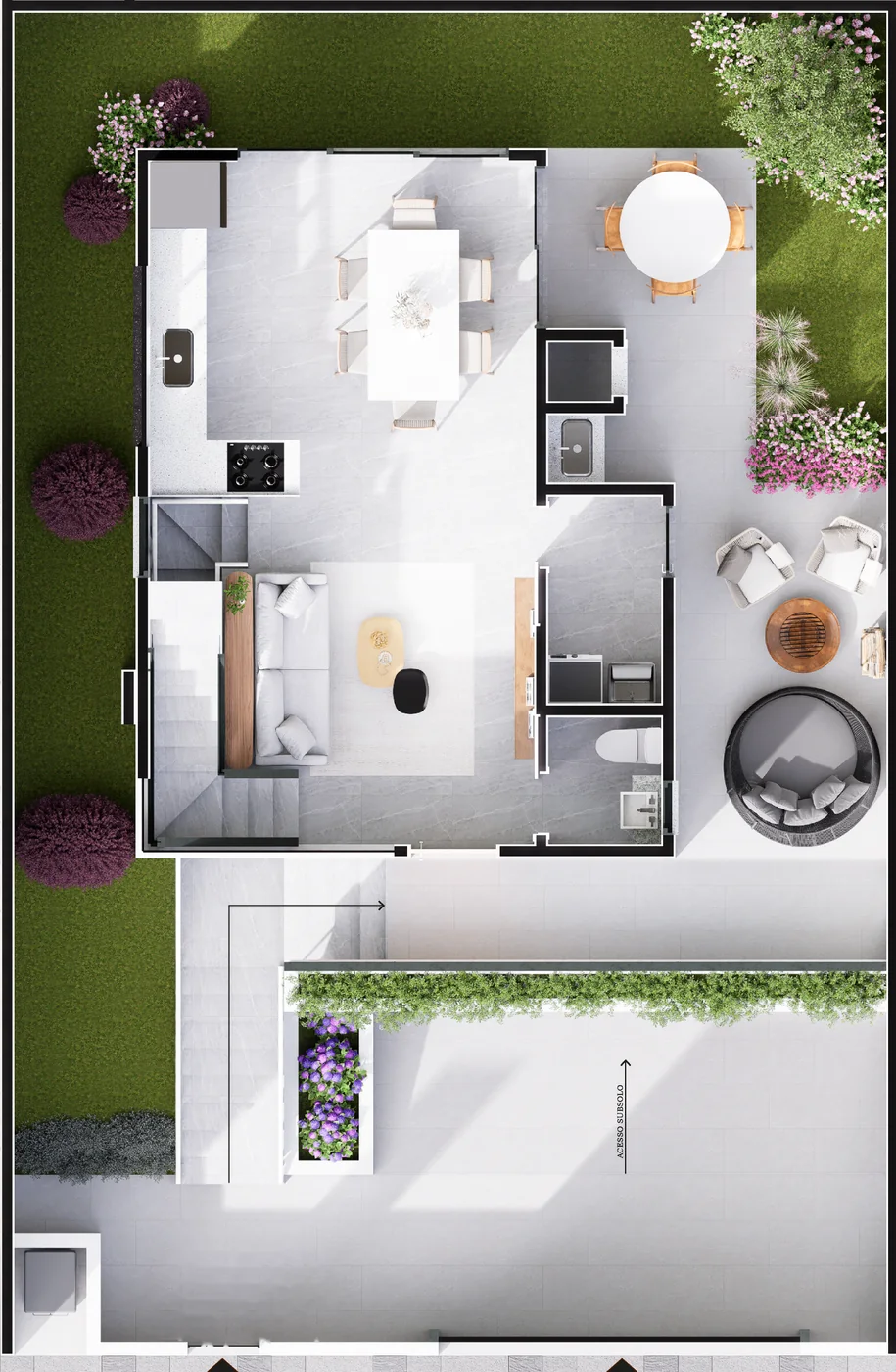Casa 03 · Térreo · 48,12 m²